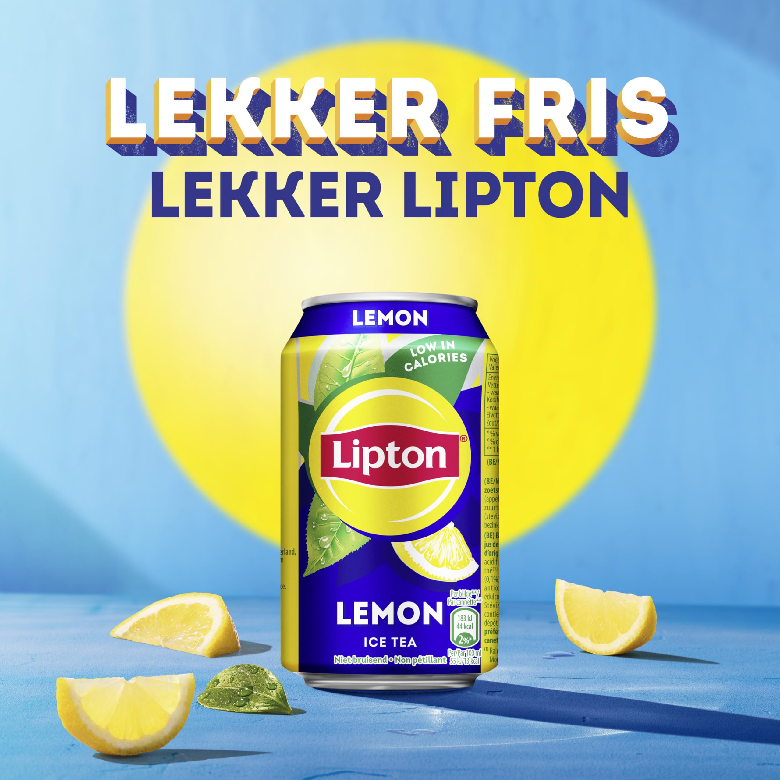 Lipton Ice Tea Lemon no bubbles Dose 24 x 330 ml