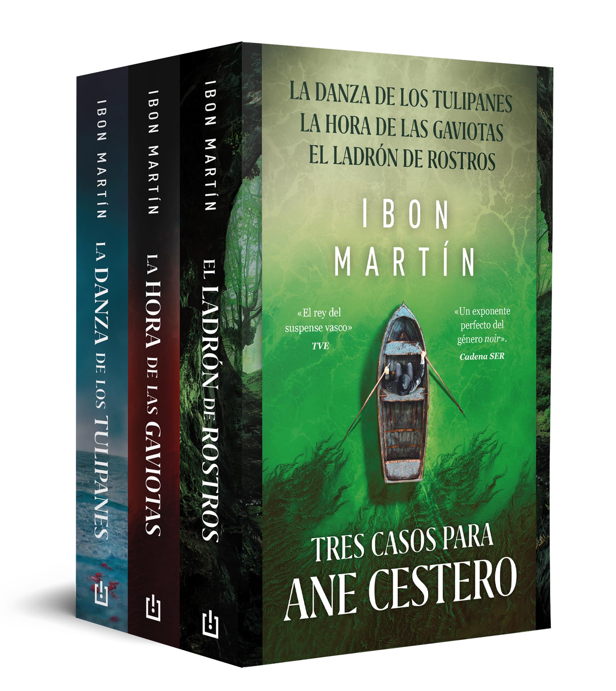 Tres casos para Ane Cestero (pack con: La danza de los tulipanes | La hora de las gaviotas | El ladrón de rostros) (Inspectora Ane Cestero) (Best Seller)