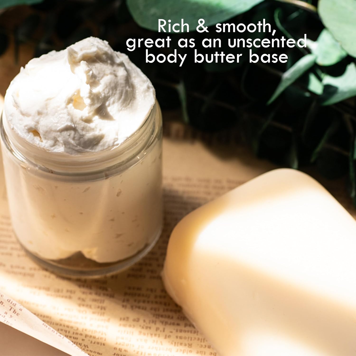 Pure Mango Butter - Can Substitute Shea Butter in Soap and Lo 【Lubriderm】