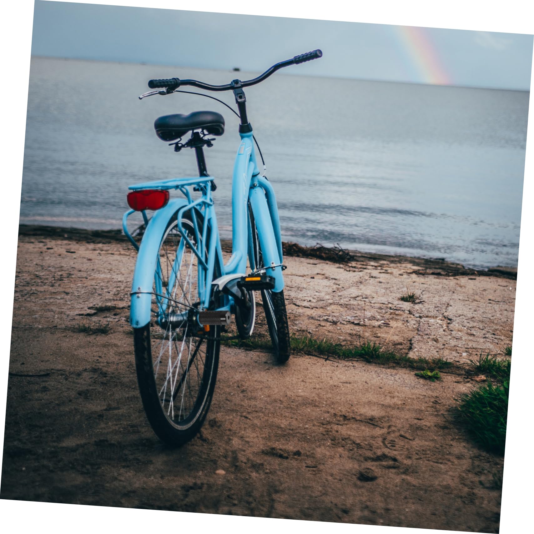 FOYTOKI Cycling Rear Foot Stands Bike Rear Pegs Aluminum Alloy Anti-Slip for Bikes Replacement