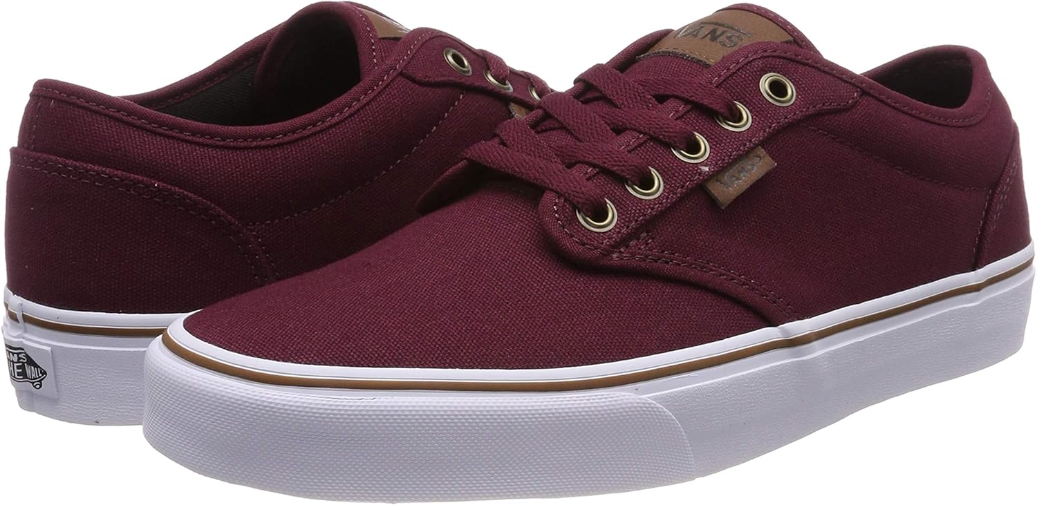 Vans Men's Low-Top Trainers, Red Oz C Yellow Port Royale White VEA, 16