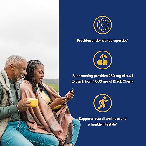 Miniatura 2 de Puritan s Pride cereza negra 004 onzas 100 cápsulas