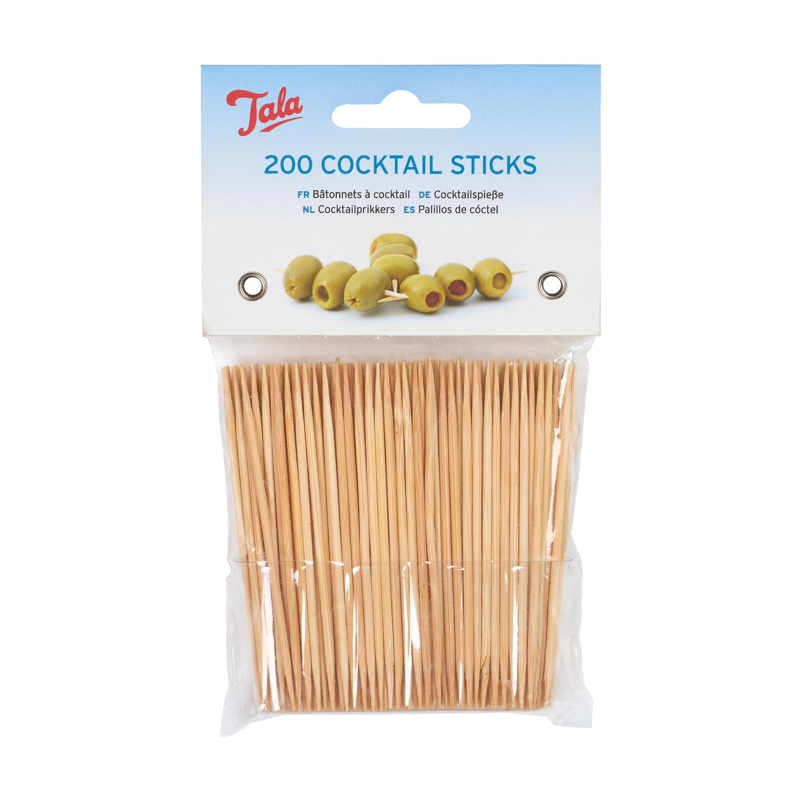 200 Cocktail Sticks 3""/8cm Ideal For Parties, BBQs, Events, Canapes & Buffets