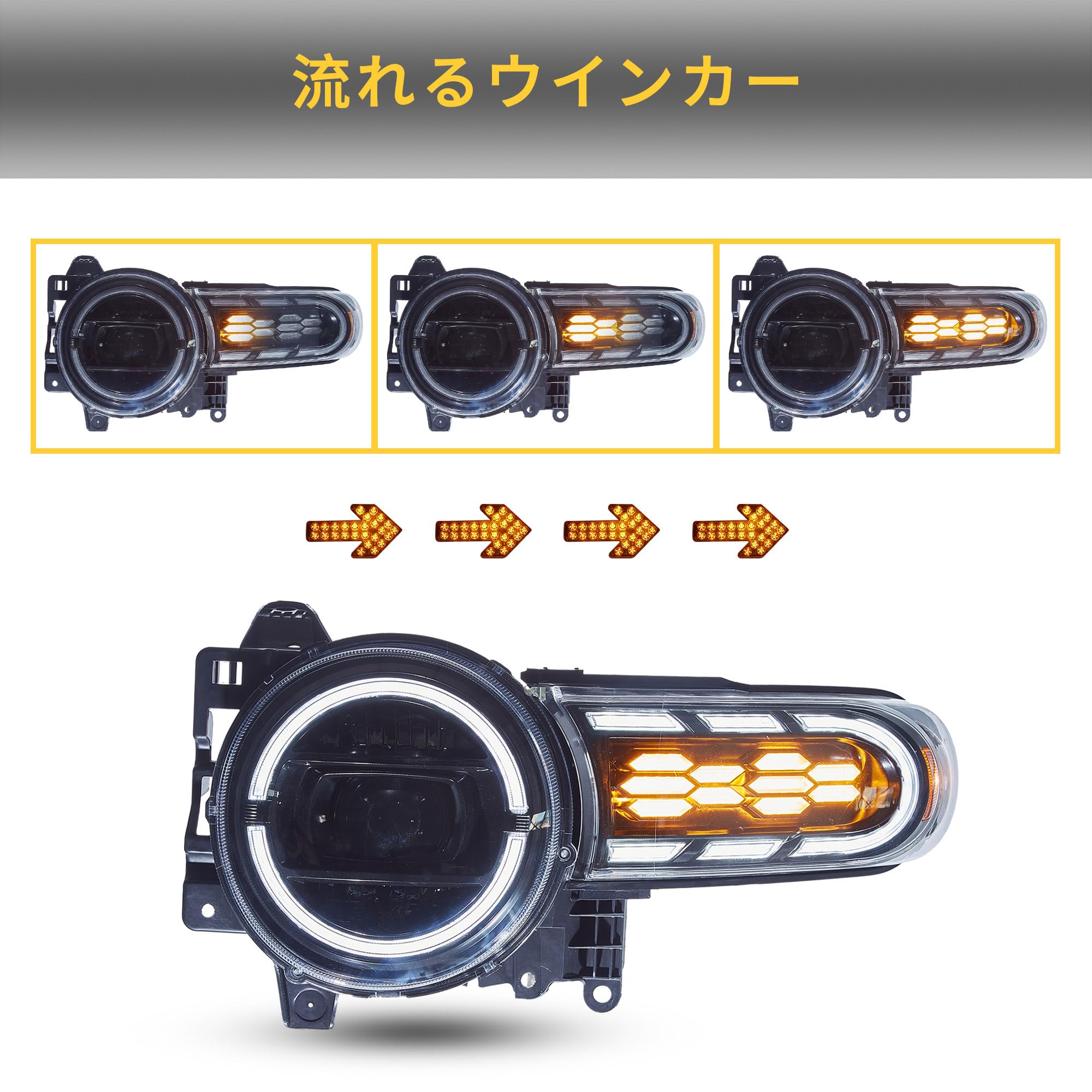 TOYOTA FJクルーザー 純正ウィンカー Amazon | 北米仕様 トヨタ FJクルーザー フロントウィンカー