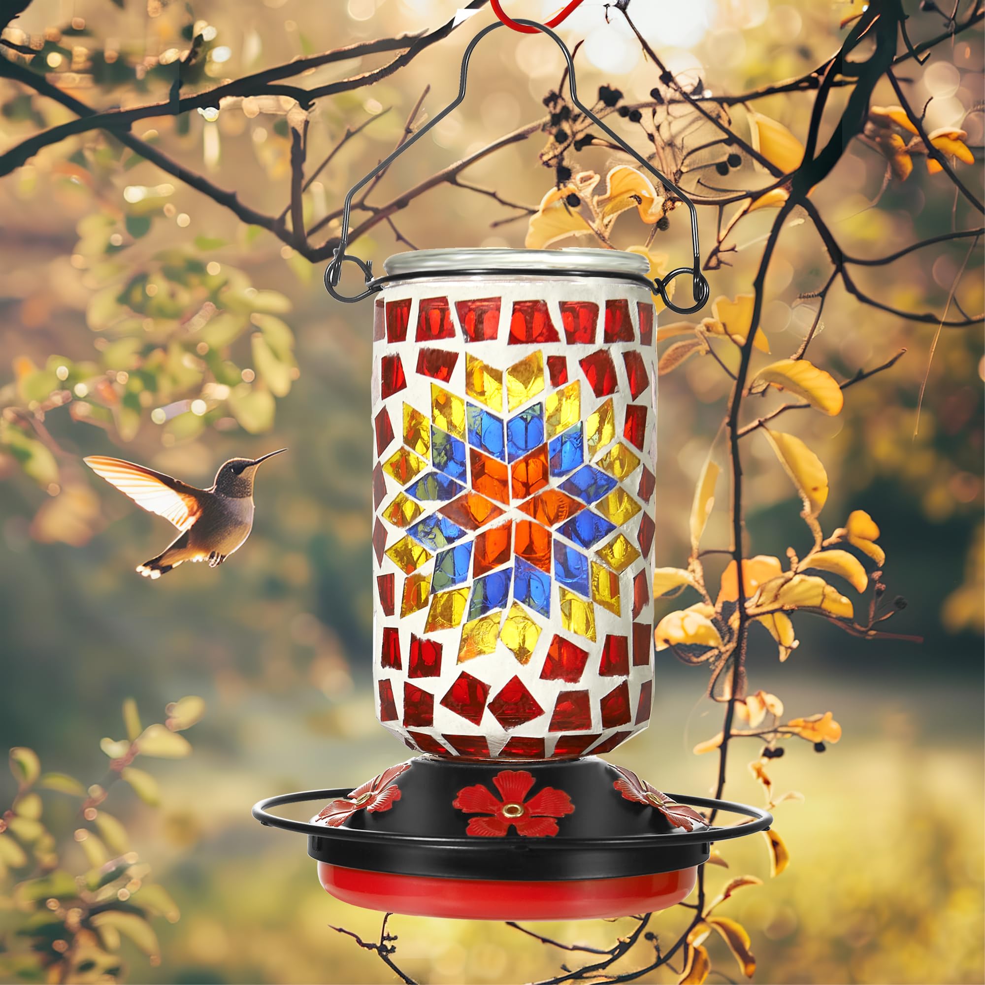 Arlmont & Co. Mangeoire à Colibri En Verre Sharlinda - Canada