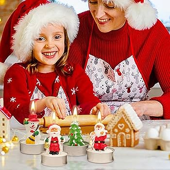 チェリー キャンドル 4個セット ろうそく クリスマス インテリア パーティ Ⅶ sjz02901.jpg