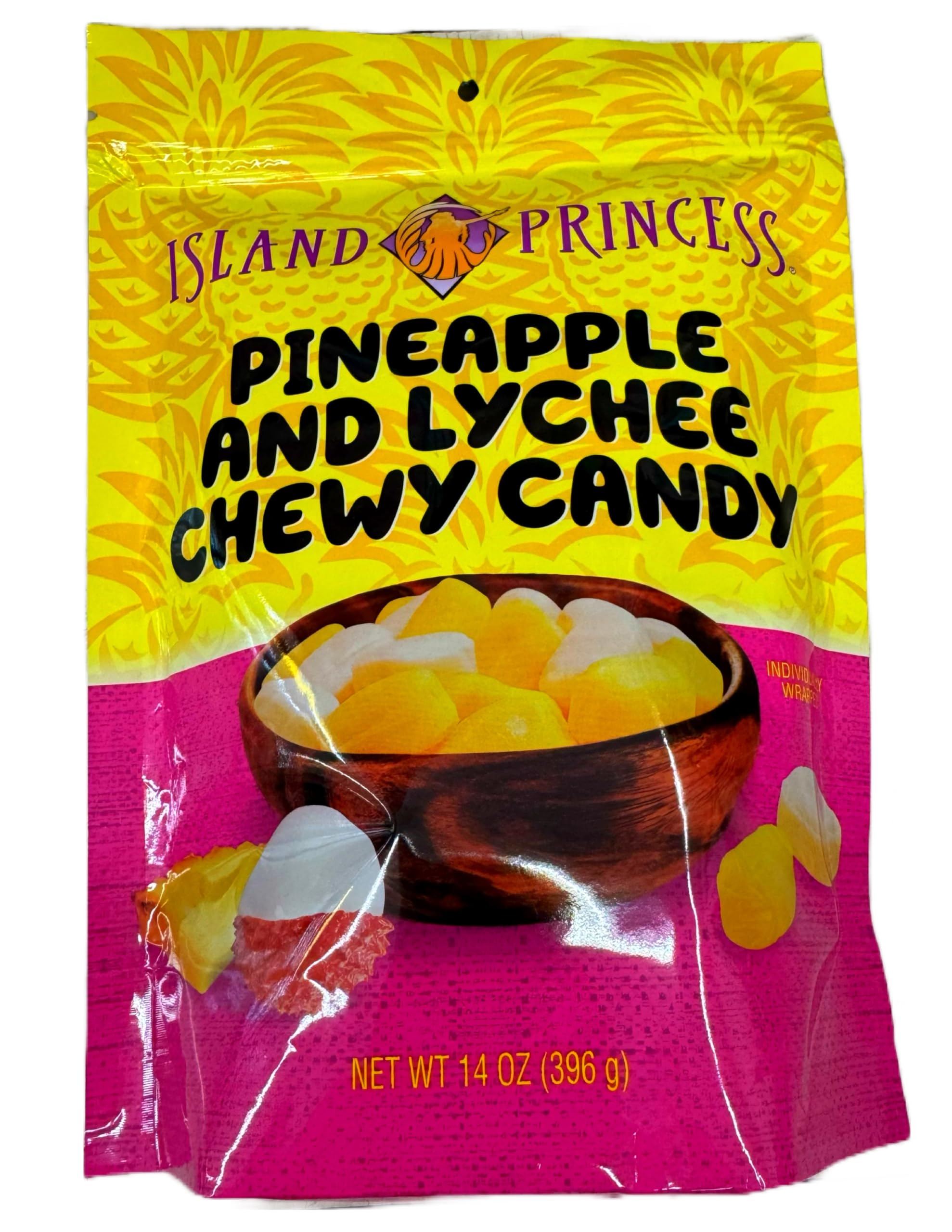 Amazon.com : Island Princess Pineapple and Lychee Chewy Candy 14