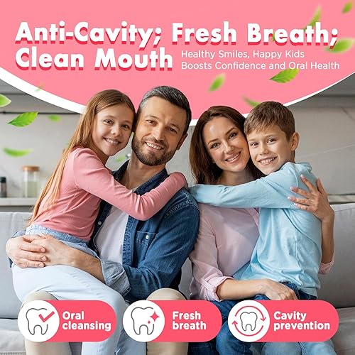 Miniatura 6 de Spray bucal para niños pequeños, ayudante de pasta de dientes sin flúor, protección de caries, cuidado bucal con péptido antibacteriano natural