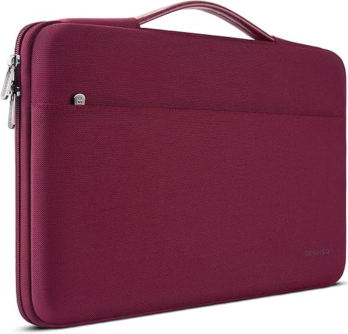 Miniatura 12 de DOMISO - Funda protectora para portátil de 17 pulgadas con asa, compatible con HP Dell ASUS Lenovo Chromebook de 17-17.3 pulgadas, bolsa para