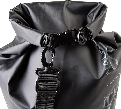 Miniatura 4 de 3VGEAR Nautilus - Bolsa seca impermeable de lona de PVC resistente de 30 litros con correa de hombro extraíble, cierre enrollable y costuras