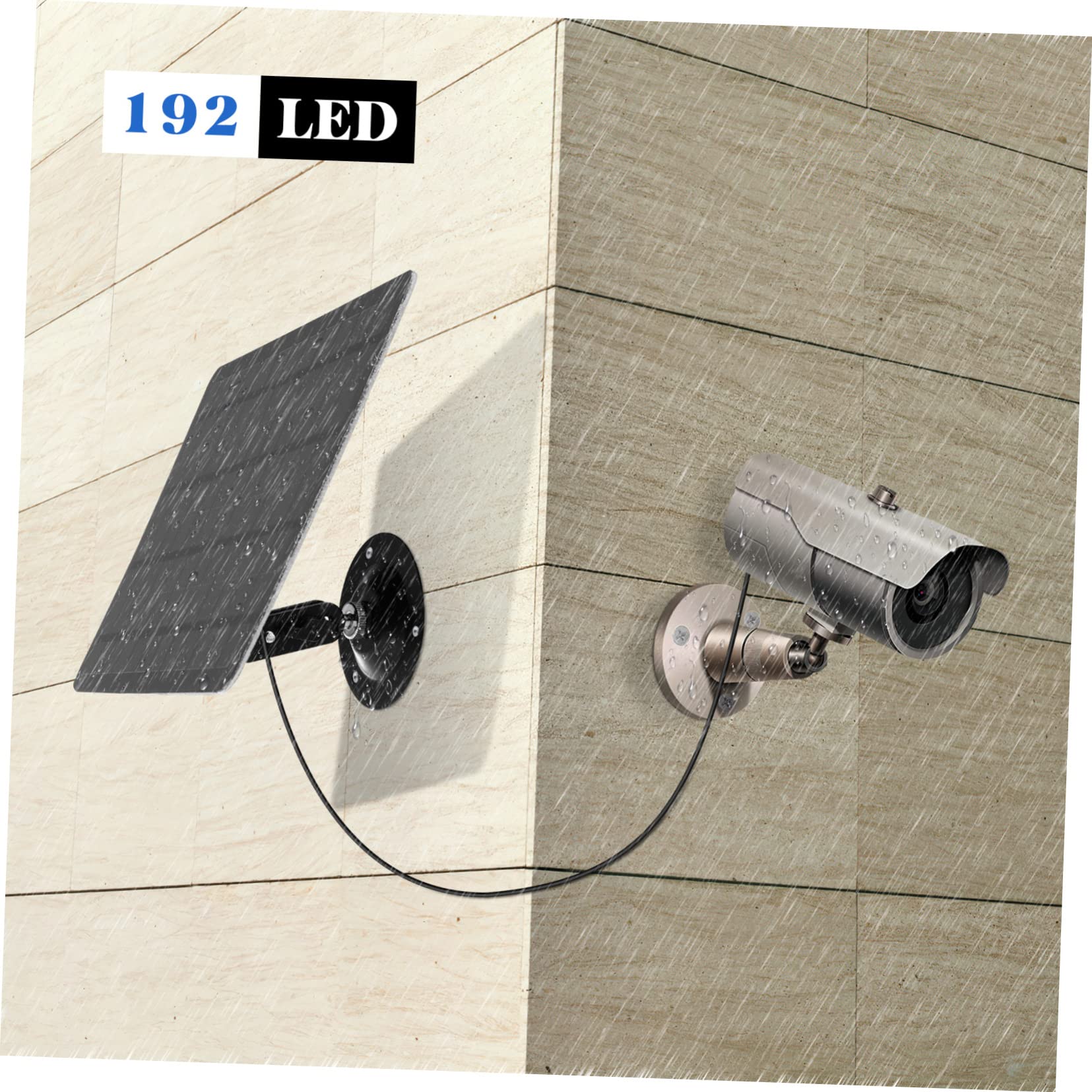 Pannello Solare 20w in Silicio Monocristallino a Montaggio Flessibile | Rotazione 360 Gradi, Staffe di Fissaggio Incluse, Tasselli a Muro per Apparecchi a Bassa Potenza