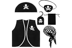 Bencailor Pirate Dress Up Kids: Unveil the Swashbuckling Adventure