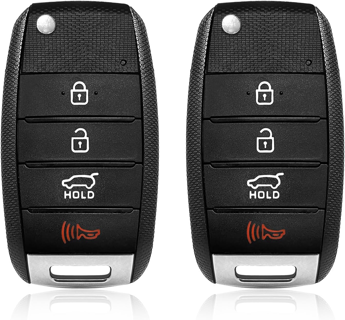 Amazon.co.jp: 交換用キーフォブ キーレスエントリーリモコン 日産エクステラ タイタン アルマダ フロンティア Quest Sentra  Infiniti FX35 FX45 QX4 3ボタン カーキー KBRASTU15-2パック (ワンサイズ) : 車＆バイク 車のキーフォブリモートキーレスエントリーコントロール NYODD4TX1306-TFL 315MHz 4ボタン交換用 2014-20