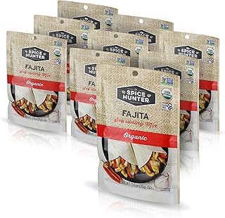 12 Eggplant Dinner Recipes for Hearty Savory Dishes 109 Spice Hunter Organic Fajita Seasoning Mix, 0.9 Ounce (Pack of 12)