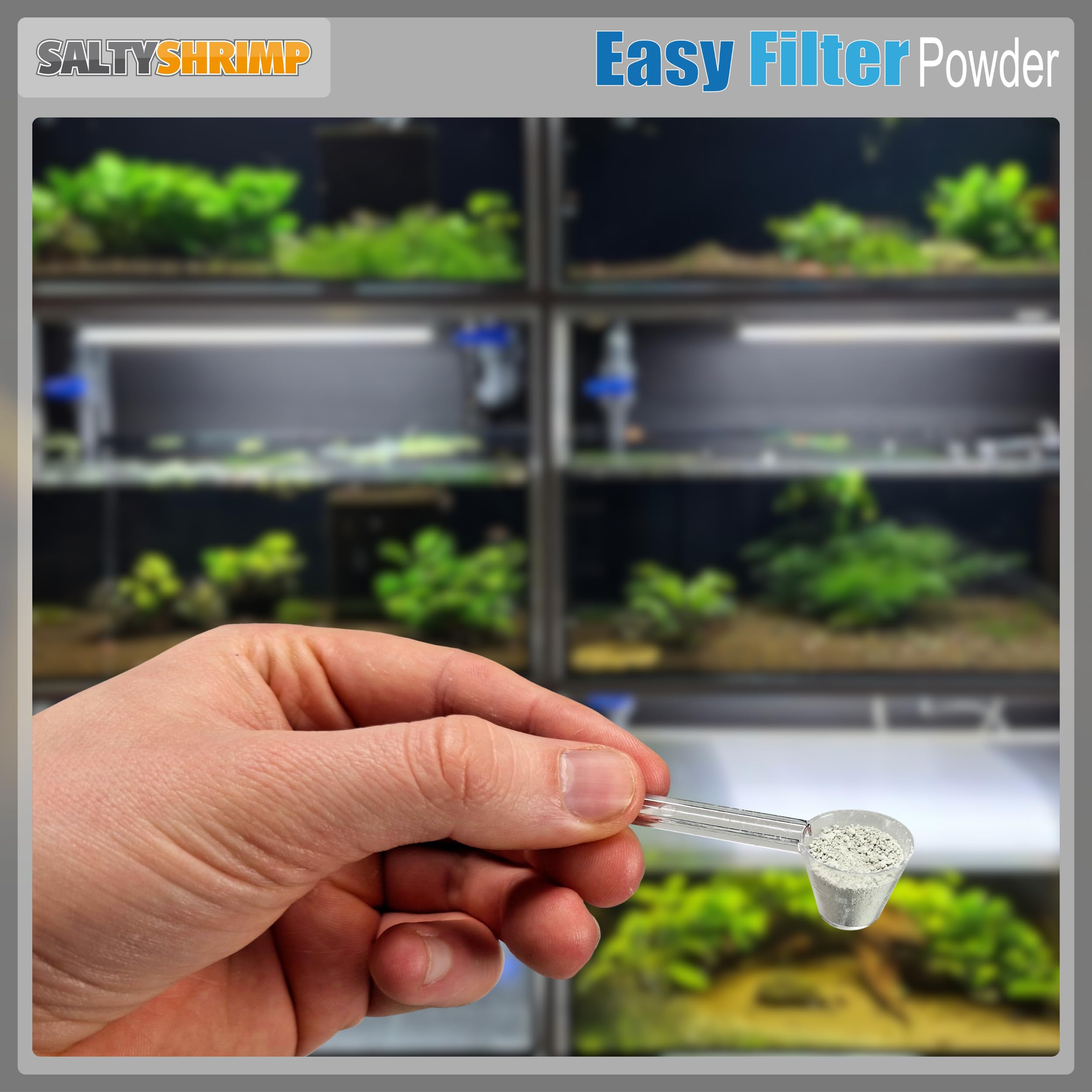 Easy Filter Powder | 120g – flüssiges Filtermedium. Entfernt schädliche Stoffe wie Chlor, Pestizide, Chemikalien, Schwermetalle & Medikamentenrückstände