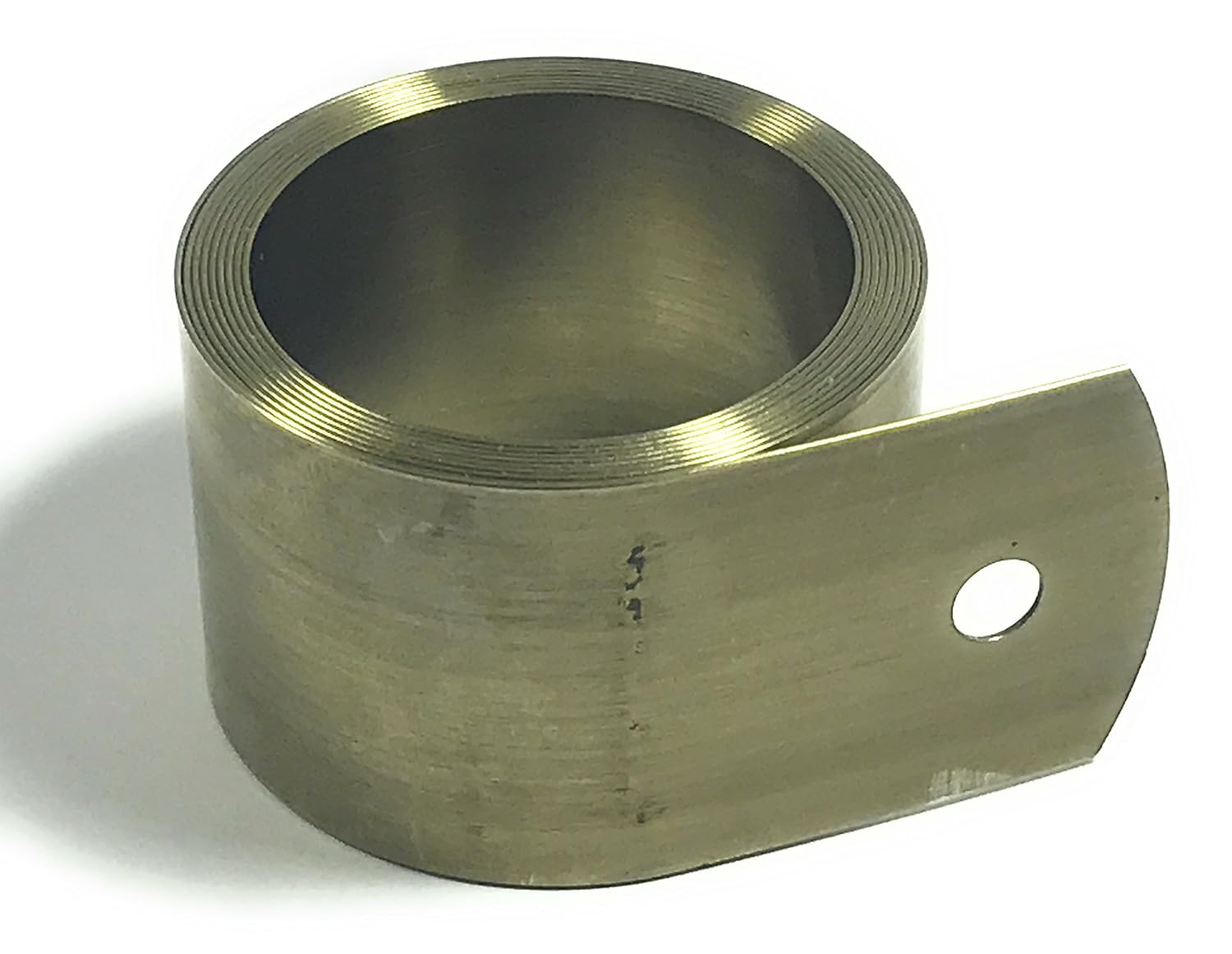 SUS301 Constant Force Spring，Load 8.82 lbs，ID 1.17",OD 1.49",Total Length 39.37",EXTANDED Length 33",Material Wideness 1",Material Thickness 0.0157",Pack of 5