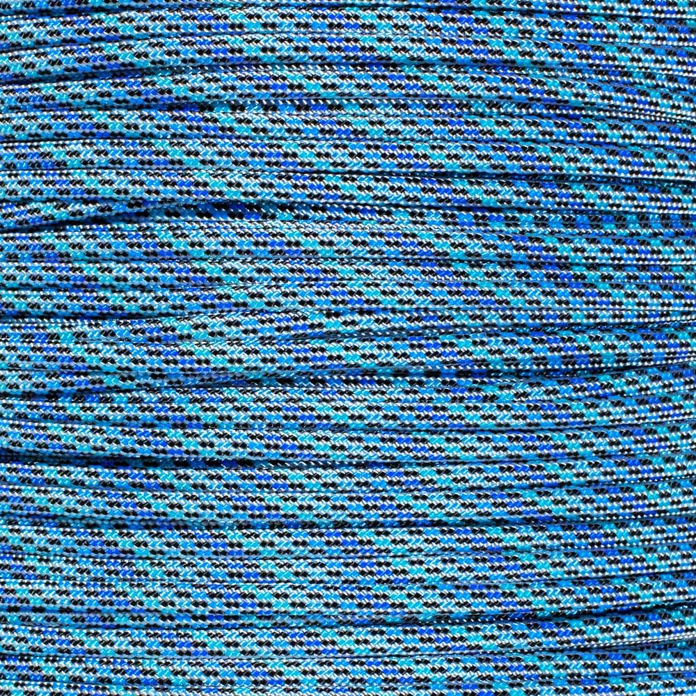 PARACORD PLANET 10 20 25 50 100 Foot Hanks and 250 1000 Foot Spools of Parachute 550 Cord Type III 7 Strand Paracord (Typhoon 100 Feet) โ image 1