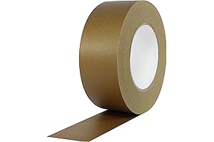 ProTapes Pro 184HD Rubber High Tensile Kraft Flatback Carton Sealing Tape for Your Shipping Needs