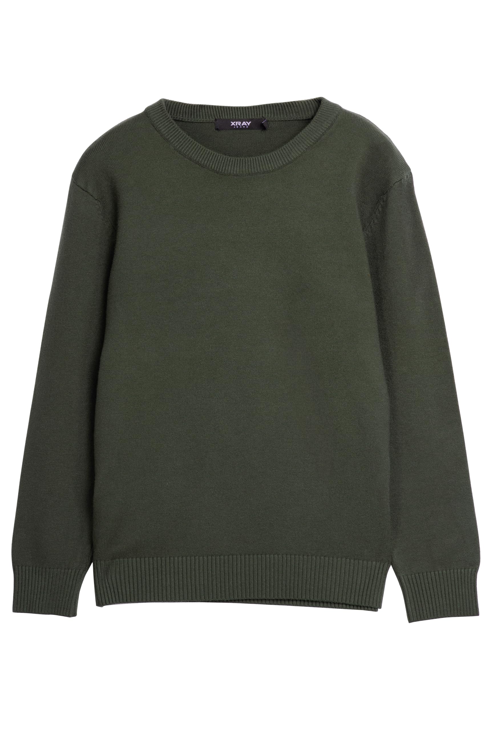 X RAY Boys Crewneck Sweater (XS - XXL), School Uniform Big Boys' &amp; Little Kids Youth Crew Neck Long Sleeve Pullover