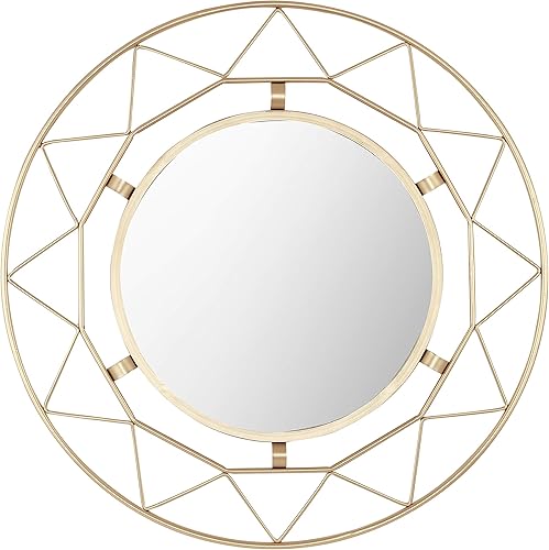 Miniatura 2 de Safavieh Cosria Espejo de pared redondo de 31.9in