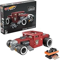 MEGA Construx – Hot Wheels Bone Shaker Set da Costruzione, Costruzioni Giocattolo per Bambini, Multicolore, HBD50