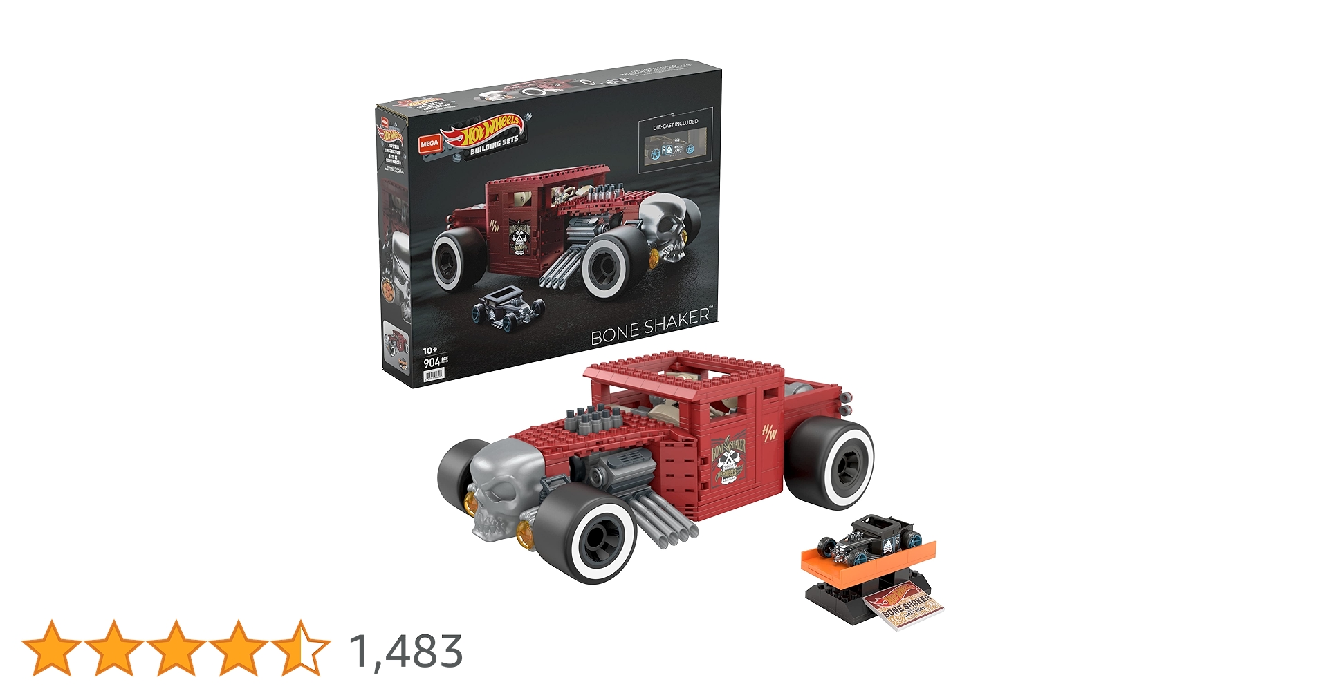 Amazon.co.jp: メガ(MEGA) ホットウィール 1:18 ボーンシェイカー