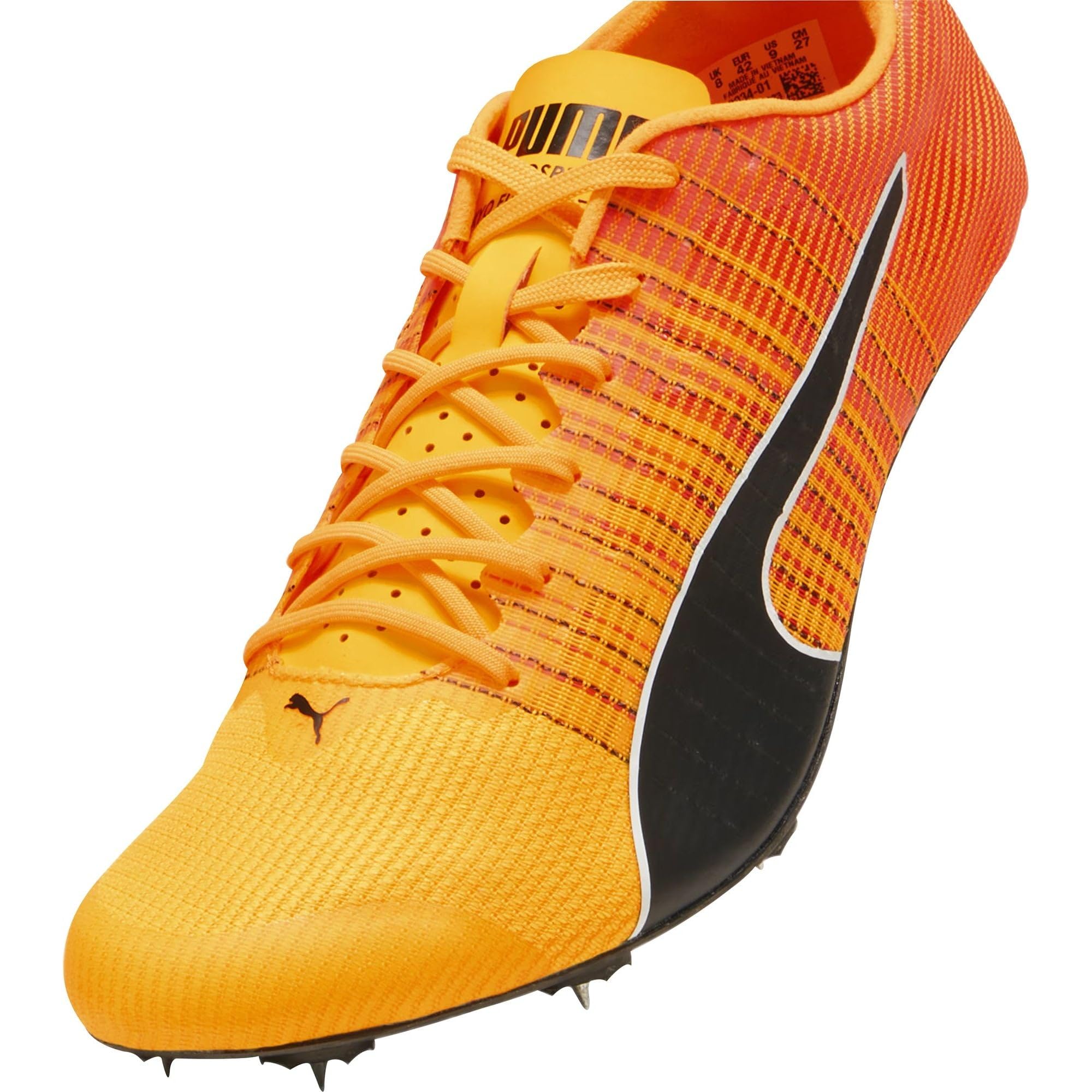 PUMA Evospeed Future Faster + 4 crampons de course Orange