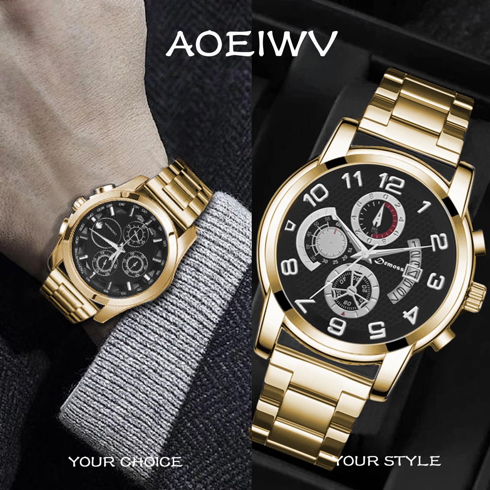 Bracelet Montre en Acier Inoxydable avec Extrémité Droite et Courbée 14mm 15mm 16mm 17mm 18mm 19mm 20mm 21mm 22mm 23mm 24mm Bracelet de Montre Métallique de Remplacement pour Hommes et Femmes