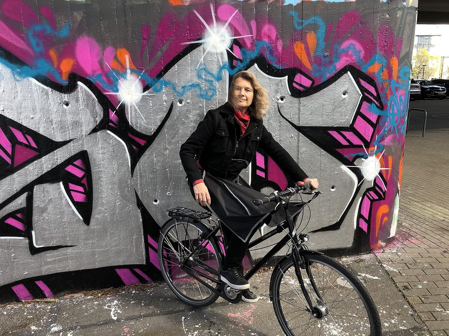 2-in-1 Radfahrer Regenschutz