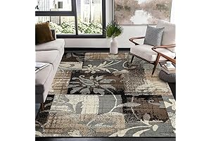Superior Indoor Area Rug, Premium Jute Backing for Durability