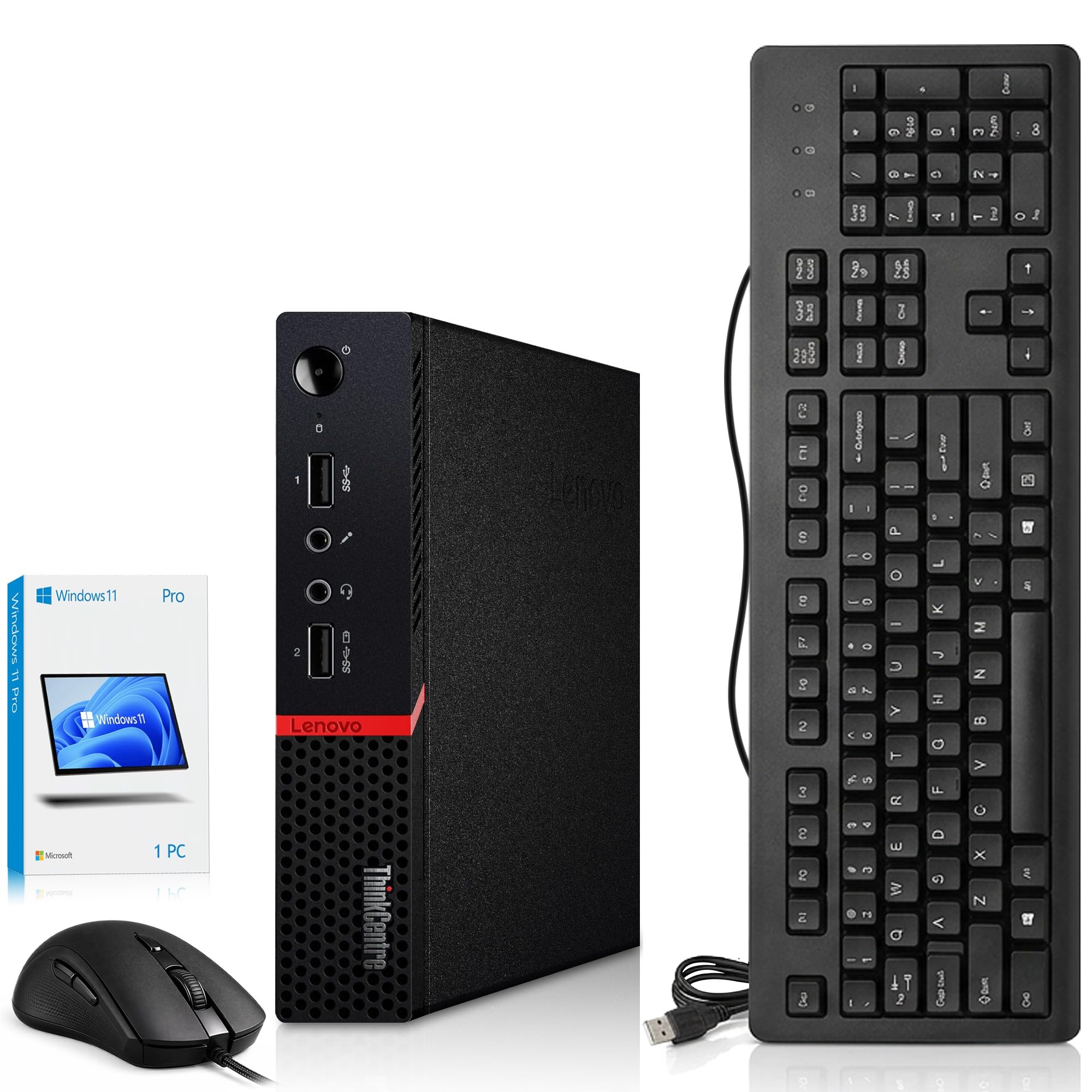 ミニPC Lenovo Think Centre M715q | AMD Pro A12 Amazon.com: Lenovo ThinkCentre M715q Tiny Mini Desktop PC | AMD
