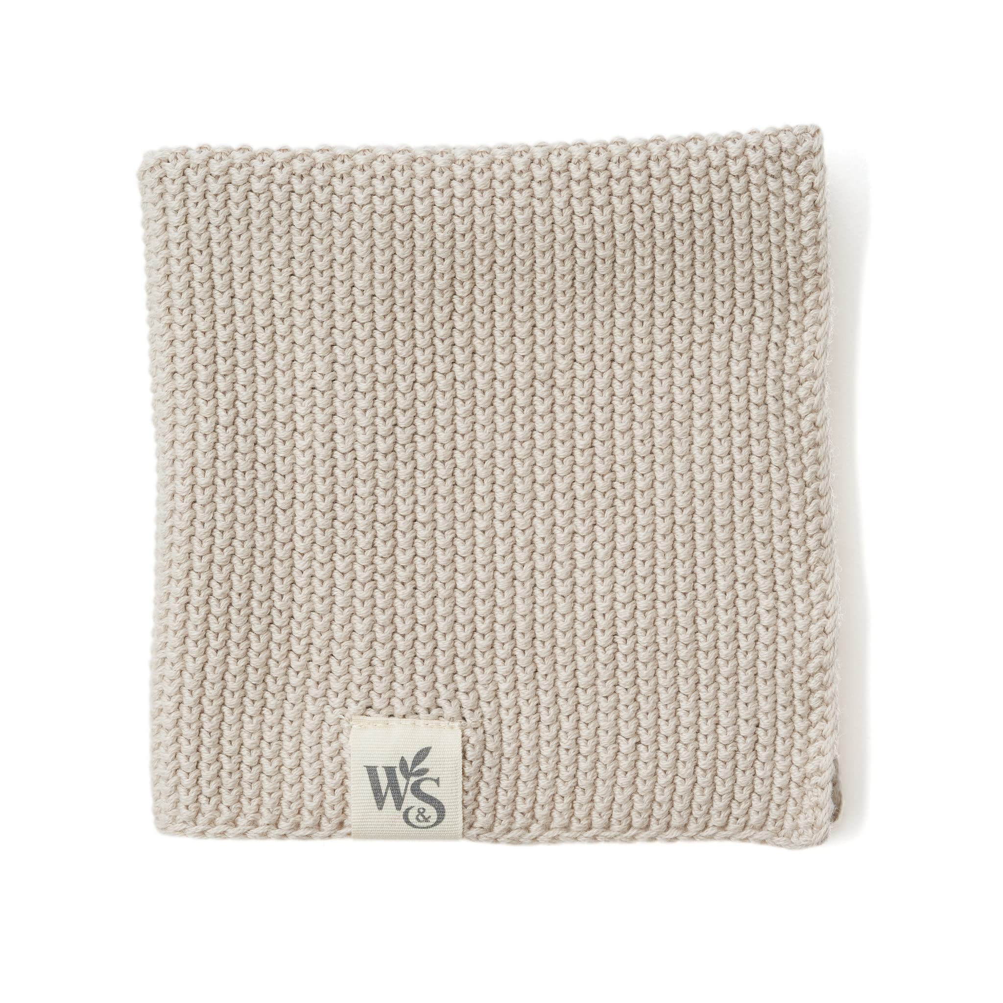 Wild & Stone | Organic Cotton Dish Cloth | Eco-Friendly Kitchen Cloth | Biodegradable & Compostable Cleaning Cloth | Beach Sand