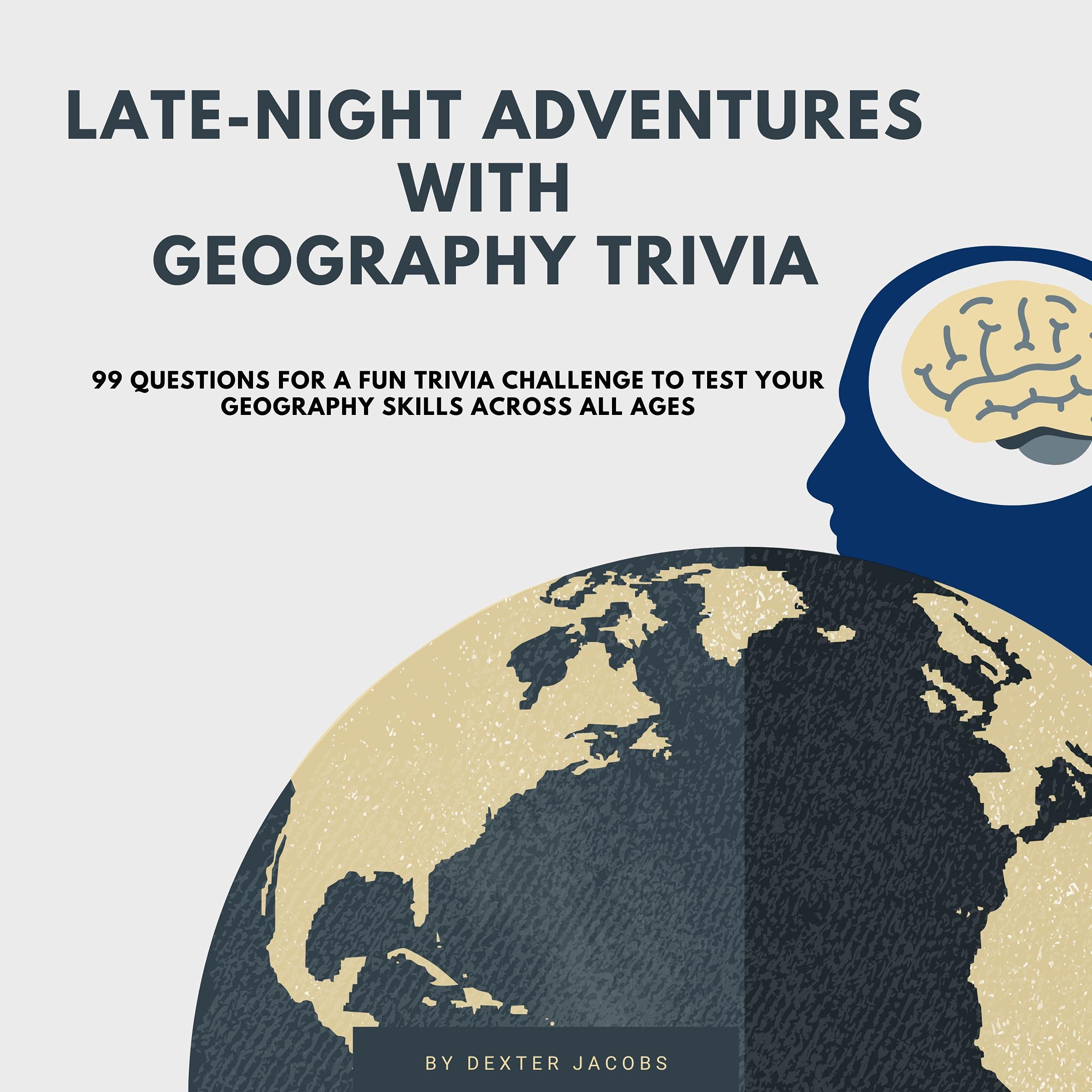 Cover art for Late-Night Adventures with Geography Trivia