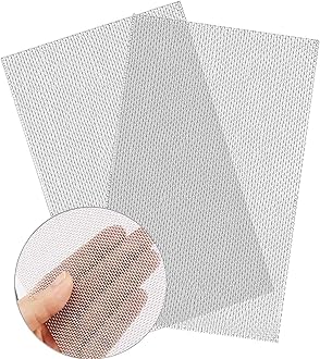 TYUI 2 PCS Stainless Steel Woven Wire 20 Mesh Metal Mesh Sheet Rodent Control Insect Mesh Pest Proofing Mesh for Windows, Door, Filter, 12 x 8 Inches (300X 210mm)