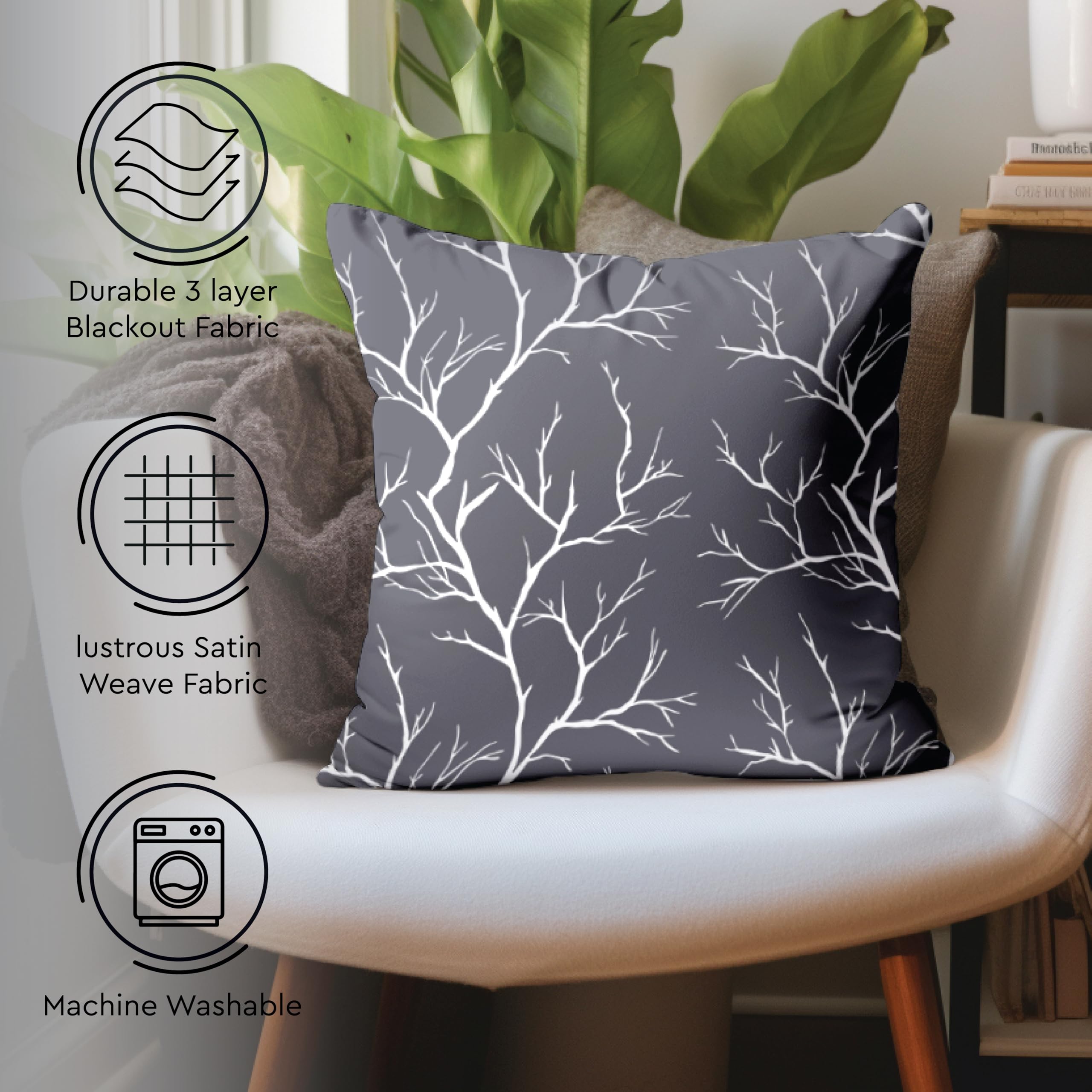 Encasa XO Cushion Covers (40x40 cm - Image 3