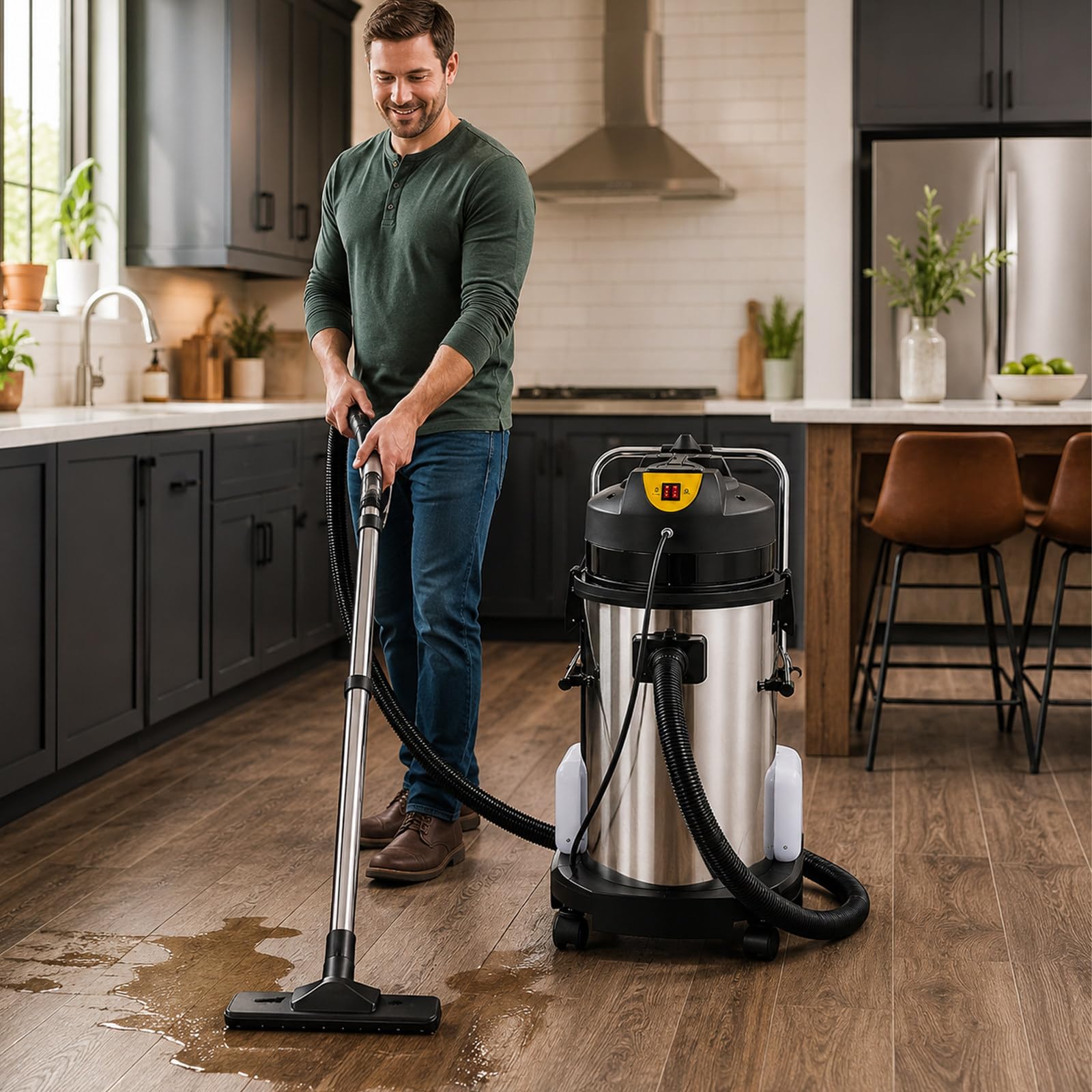 Multi-purpose commercial cleaning machine. 40L Upright Carpet Cleaner 30L