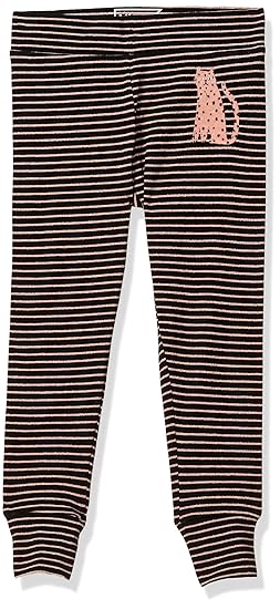 Stripes Cotton Elastane Girls Infant Leggings (S21VD526BL-P)