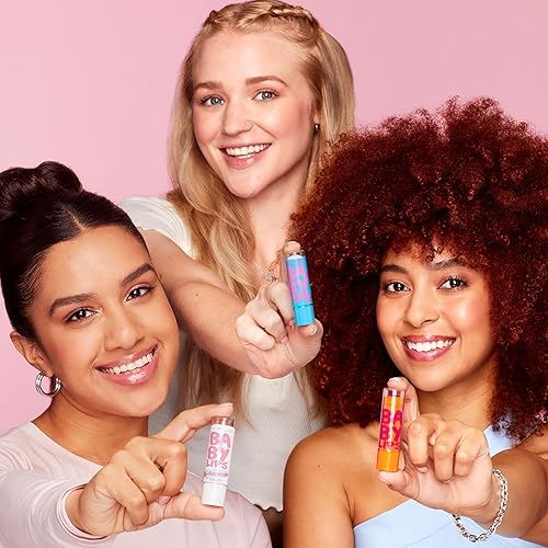 Miniatura 4 de Maybelline New York - Baby Lips | Bálsamo labial hidratante, paquete de 3 unidades, básicos del cuidado de labios, 3 tonos