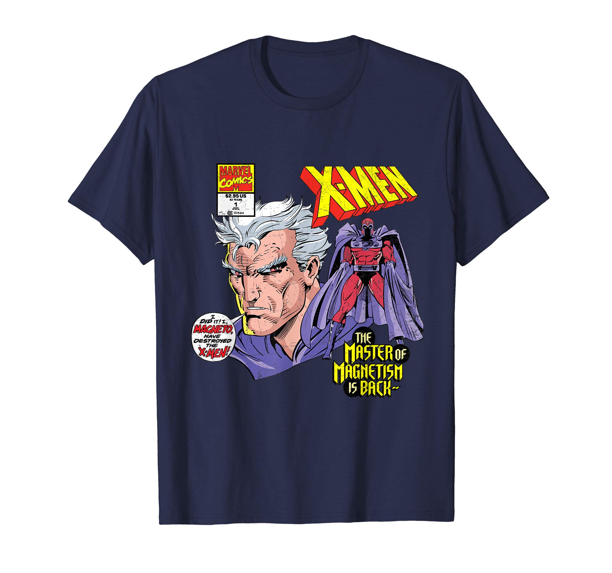 X-Men Magneto Master of Magnetism Comic T-Shirt T-Shirt