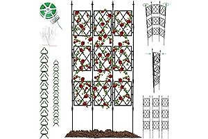 Upgraded 6ft Trellis for Climbing Plants Outdoor
