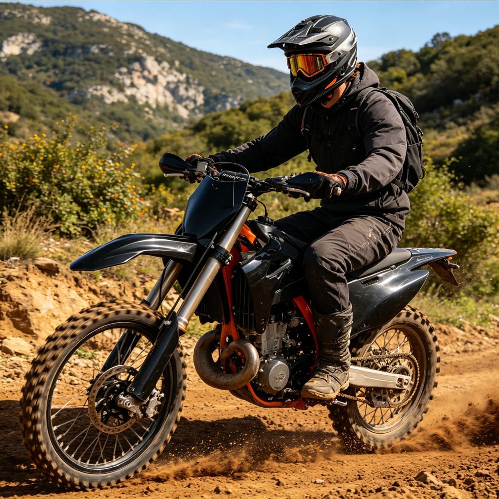 Parafango Moto Leggero Antipolvere | Parafango Anteriore Moto per Viaggio e Turismo, Guida Ogni , Avventure, Fai da Te, Uso Quotidiano , Officine Meccaniche
