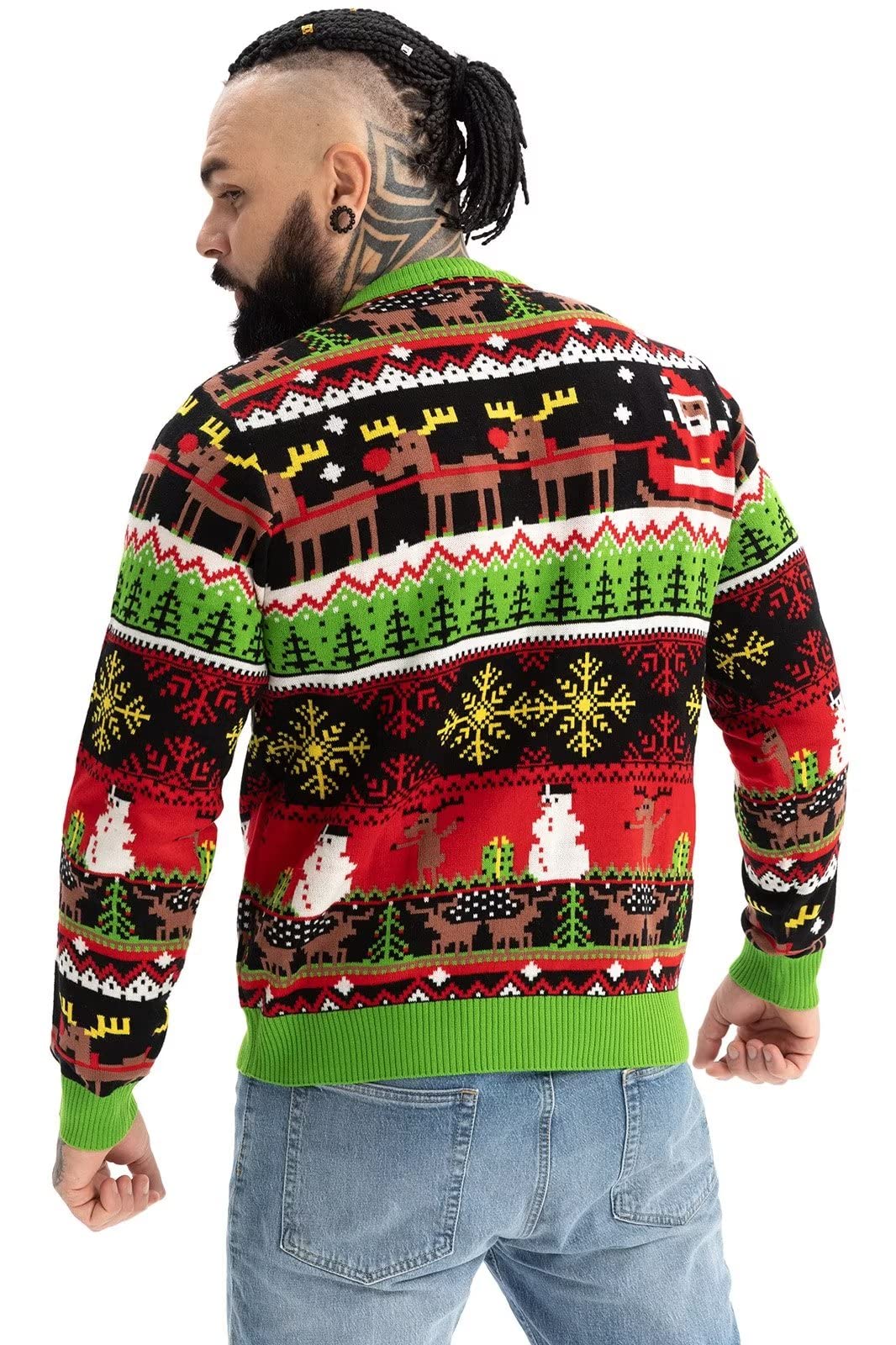 U LOOK UGLY TODAY Sweater Multicoloregrande Donna