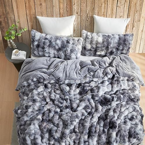 Miniatura 2 de Byourbed Beary Soft Coma Inducer Juego de edredón extragrande King - Oso negro glaciar