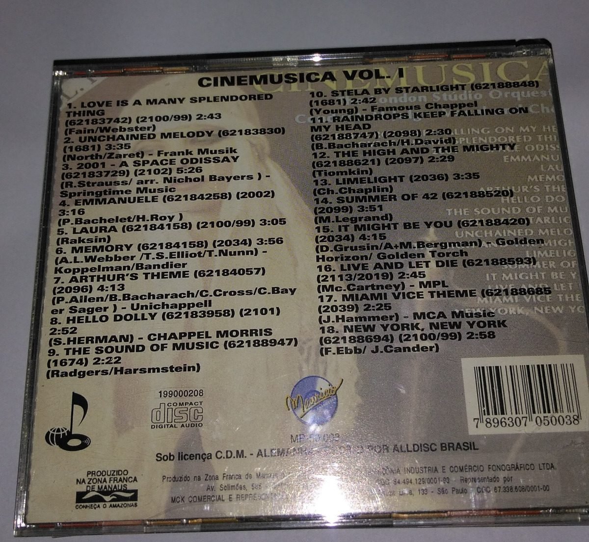 Cinemusica Vol1-V/A (1 CD)