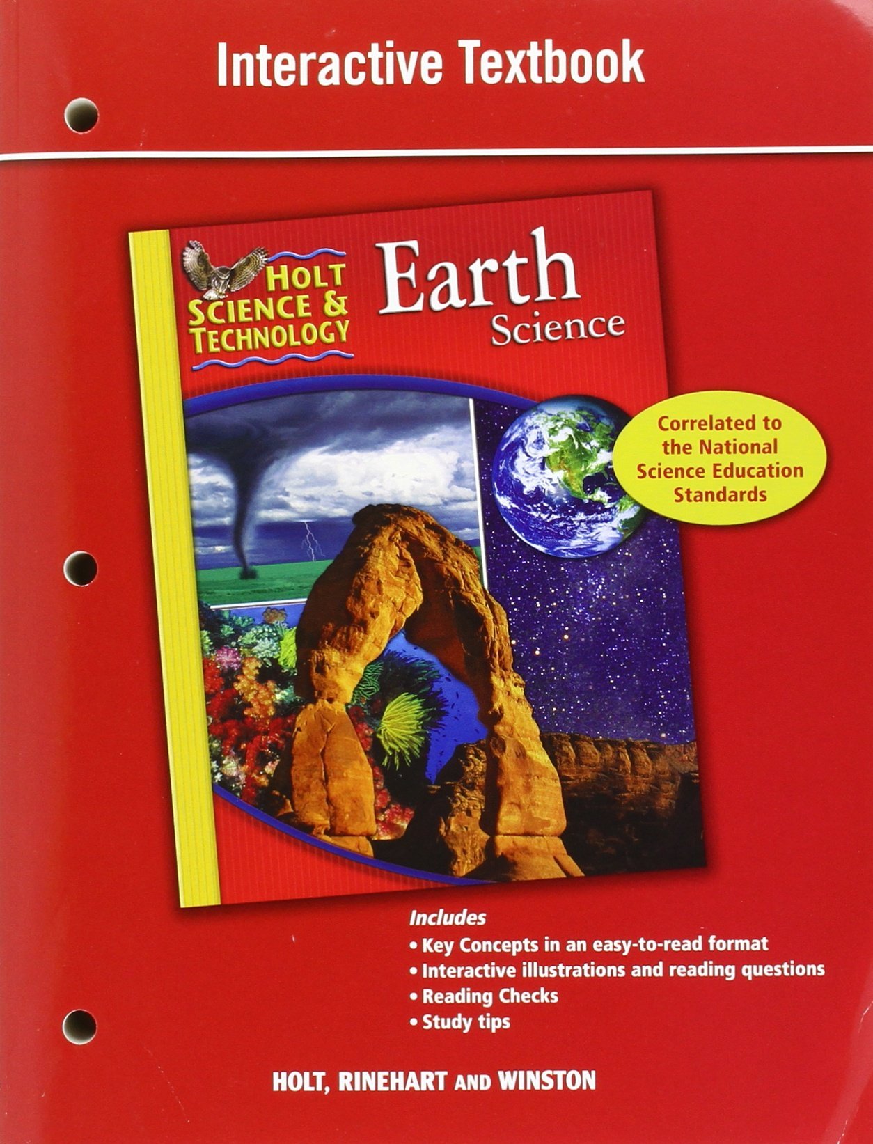 Earth Science Interactive Textbook (Holt Science & Technology)