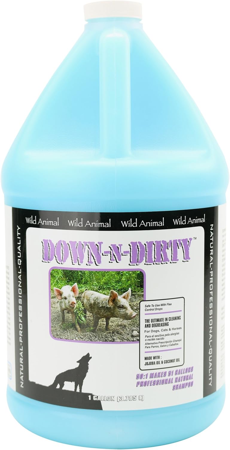 Wild Animal Down-N-Dirty Shampoo 50:1 Gallon