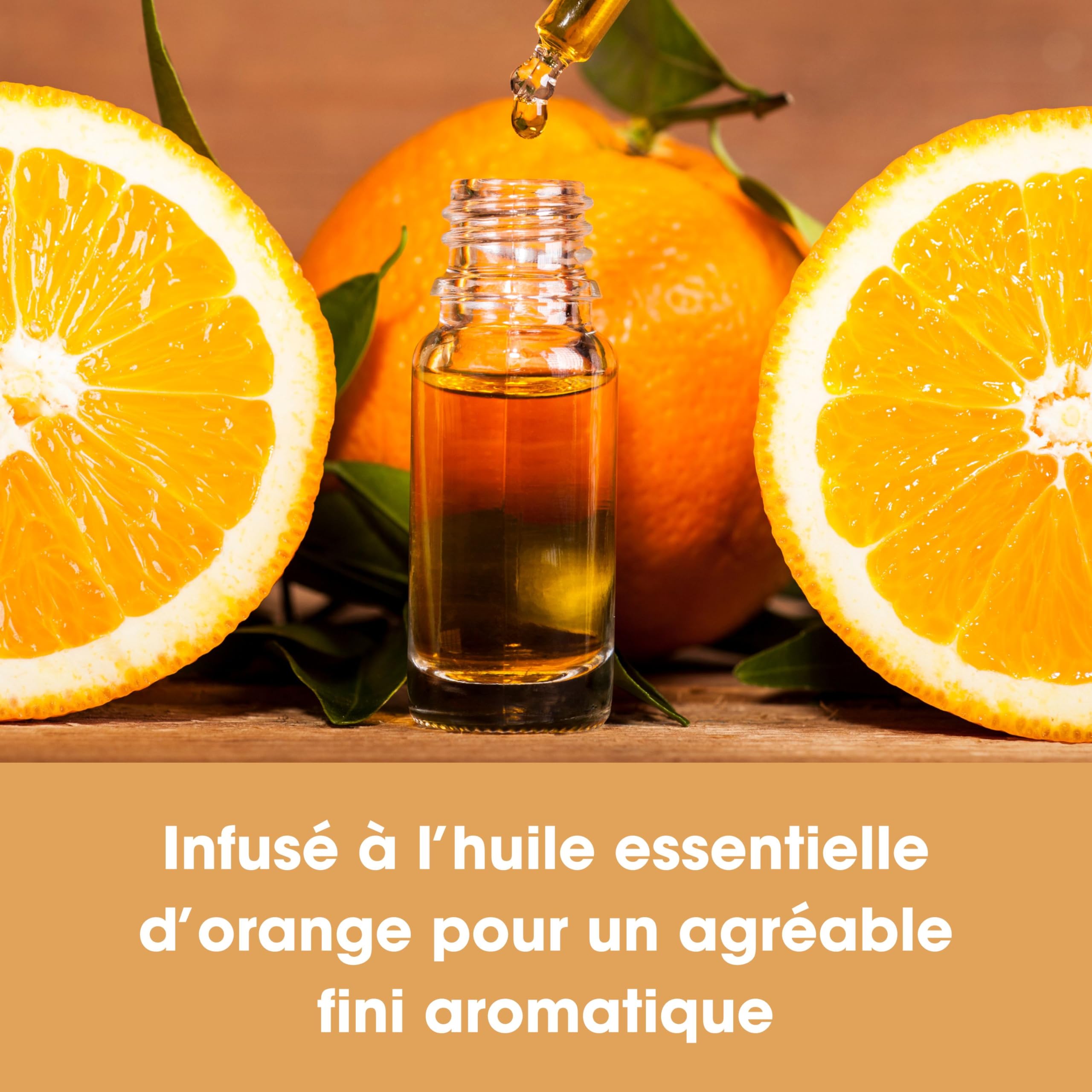 Cire Bois & Polish Furniture Clinic À l’Huile Essentielle d’Orange – Cire d’Abeille pour Bois Fini et Non Fini 250 ml