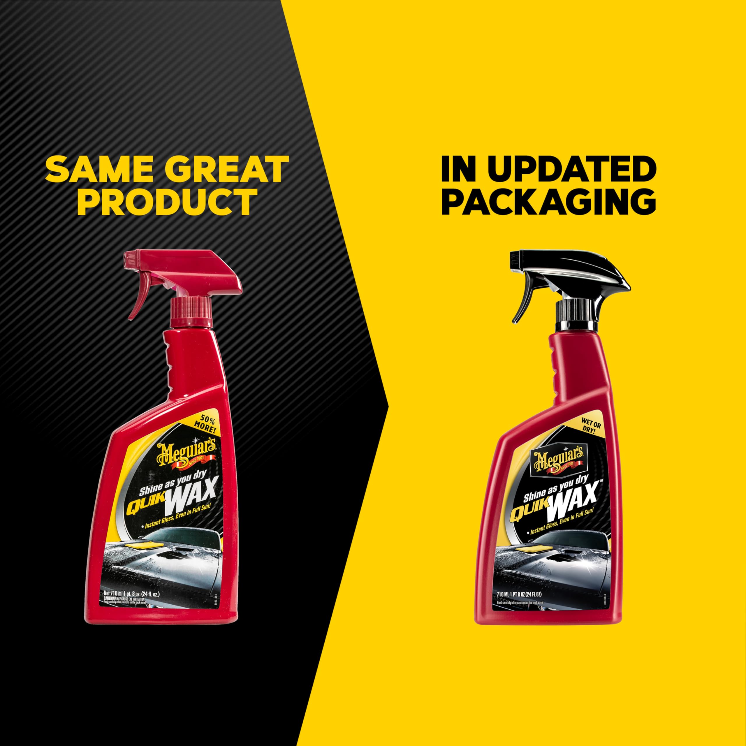 Amazon.com: Meguiar's Quik Wax - Easy-to-Use Spray Wax to Add