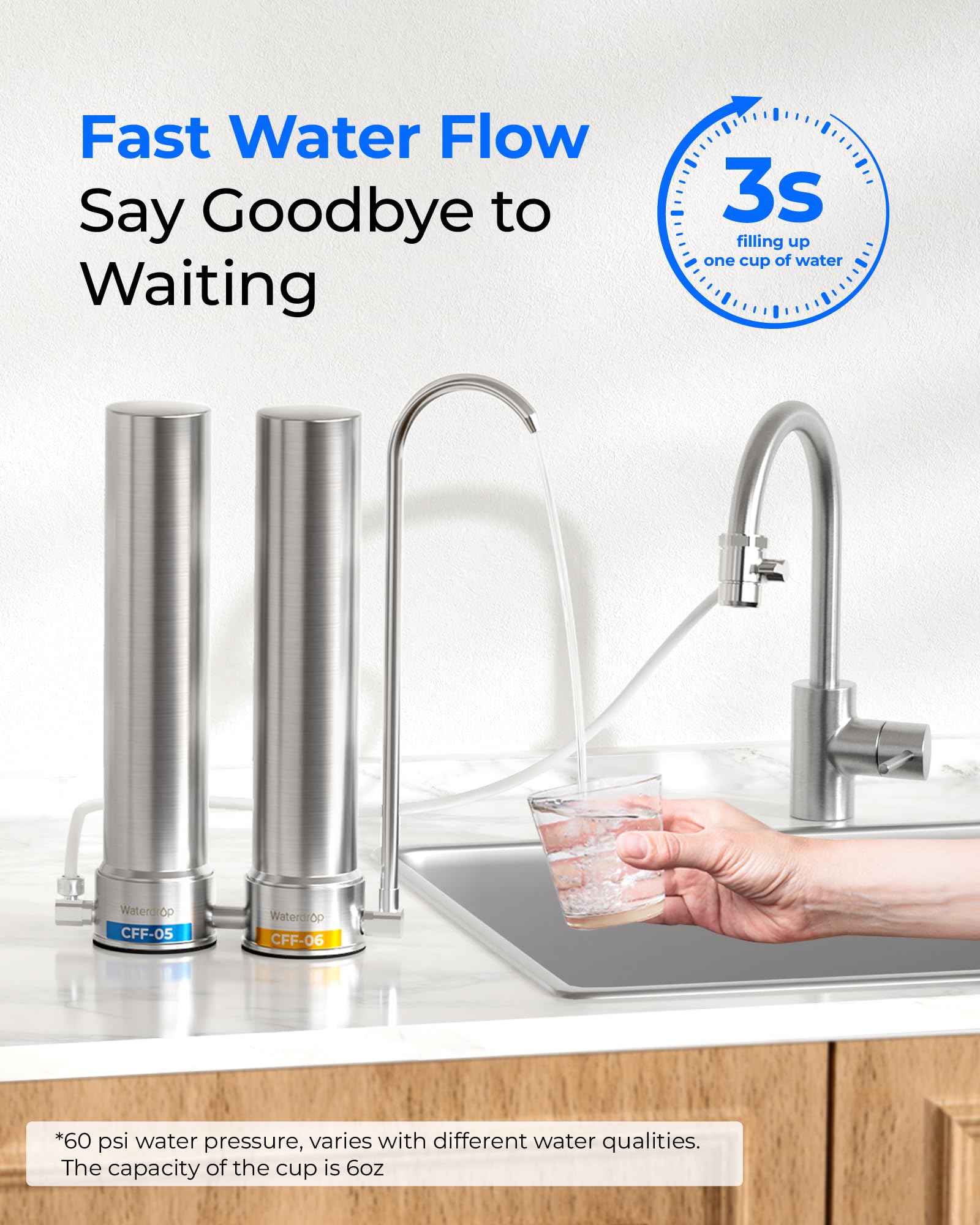 Waterdrop Filtr do wody wymienny do blatu