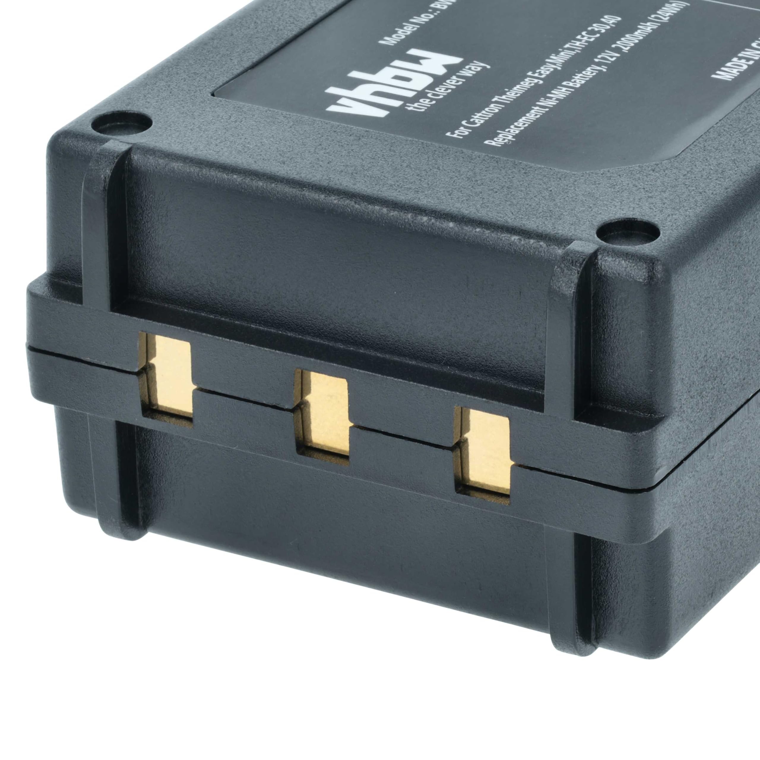 vhbw 2X Akku Ersatz für Cattron Theimeg BT92300075